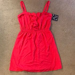 Hot pink dress sz L